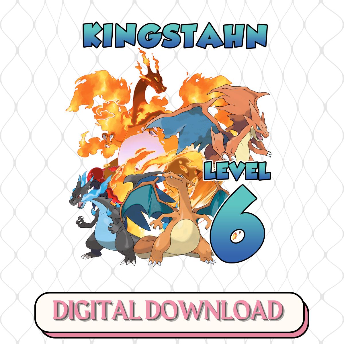 Charizard Pokemon Birthday Personalized Png, Mega Charizard Png ...
