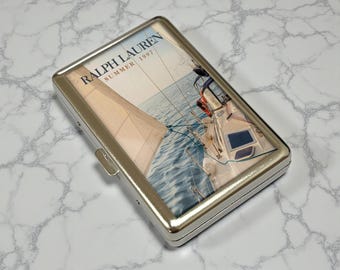 Sailing Summer In The Hampton Zigarettenetui Brieftasche Visitenkartenhalter