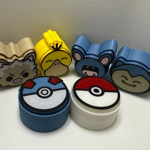 ポケモン フィジェットクリッカートイ – 3Dプリント感覚デスクトイ、アニメキャラクタークリッカー、子供やコレクターへのストレス解消ギフト