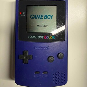 Nintendo Game Boy Color - Grape Purple – Original OEM Console - Restored, Repaired & Fully Tested