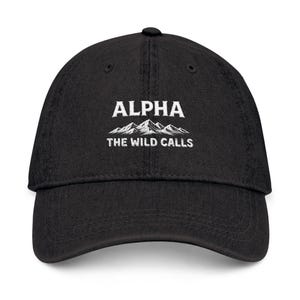 Alpha- Mountain hat | Mountain Graphic Embroidered Cap