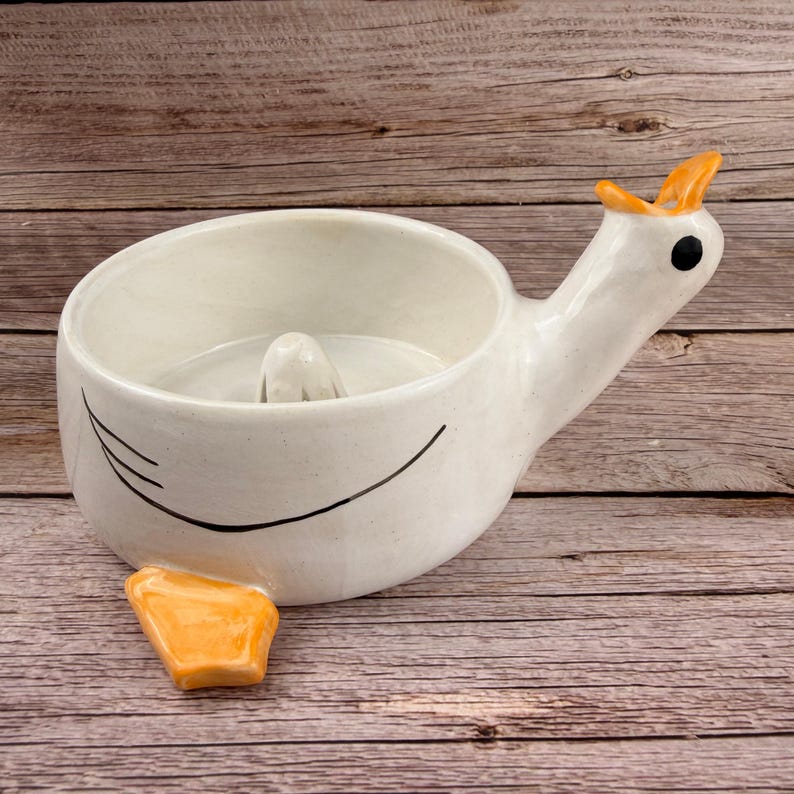 Ceramic Goose Berry Bowl, Vortex Fruit Washer image 3