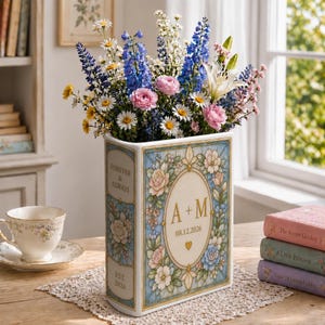陶器のブック花瓶 - Etsy 日本