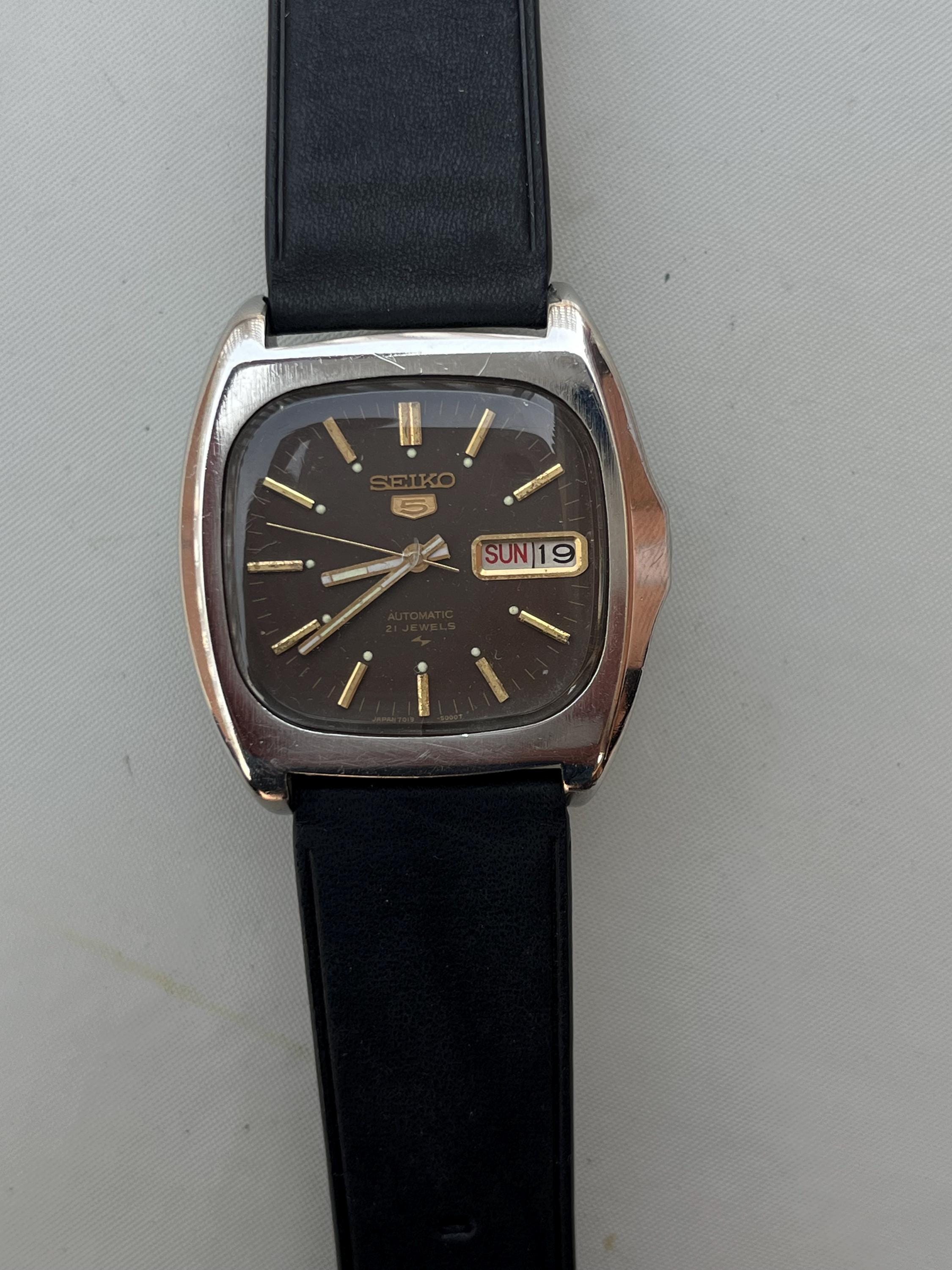 Vintage Seiko 7019 Watches for Men - Etsy