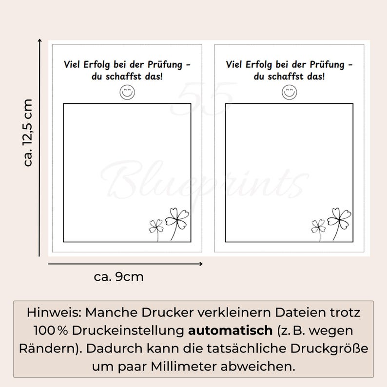 Good Luck on Your Exam! Card PDF | Printable A4 | Good Luck Exam ...