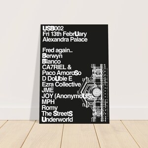 Fred Again Usb Poster - Etsy
