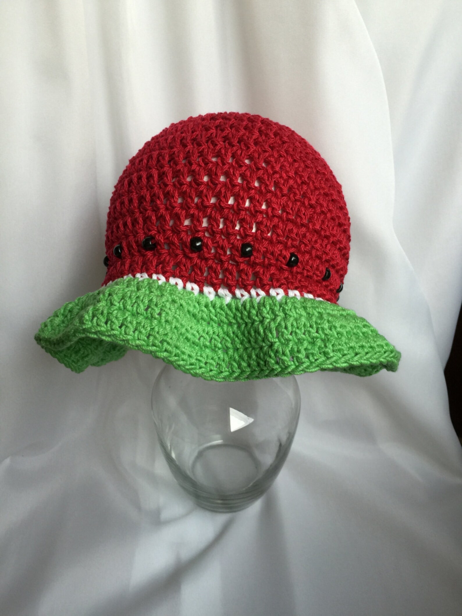 Watermelon Sun Hat Beach Sun Hats With Brim Sun Protection Etsy