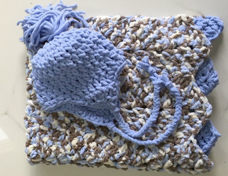 READY TO SHIP Baby Toddler Blanket 27 X 35 Cuddle Blanket Baby Gift