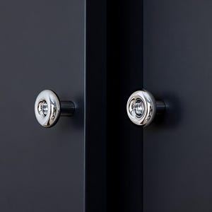 Donut Brass Knob ,Solid Brass Pull for Kitchen