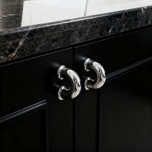 Messing knop, voor lade, meubelbeslag voor keuken, badkamer, dressoir