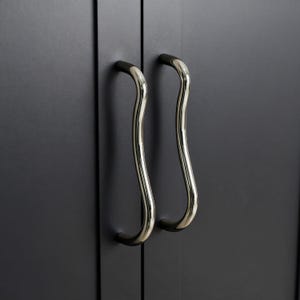 Brass pull , Furniture Hardware for Kitchen, Bathroom, Dresser