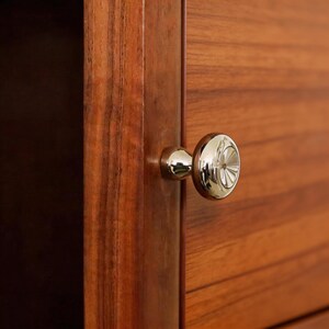 Modern Metal Cabinet Knob | Furniture Hardware for Kitchen & Bathroom