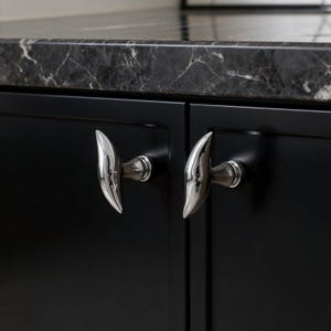 Messing knop, meubelbeslag voor keuken, badkamer, dressoir