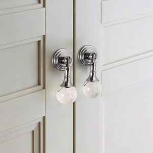 Decorative Ceramic Pulls | Kitchen Cabinet Knobs for Dresser Cupboard