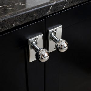 Messing knop, meubelbeslag voor keuken, badkamer, dressoir