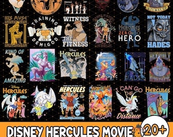 Film Hercule, 30 designs, png | Hercule Film png | Hercule Megara png | Phil Pegasus Hadès téléchargement numérique