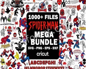 1000+ Spider Man Bundle Png Files | Spiderman Png | Spidey Superhero Png Avengers Team Digital Download
