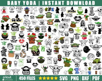 450+ Baby Yoda Bundle Png Files | Grogu The Mandalorian Png | Starwars Galaxy Edges PngDigital Download