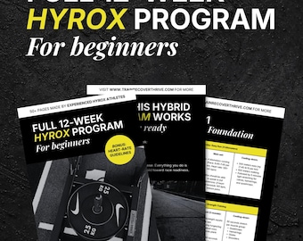 Full 12-Week HYROX program for beginners