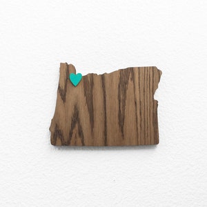 Oregon State Map Wall Art Gifts, Cut Out Sign Plaque