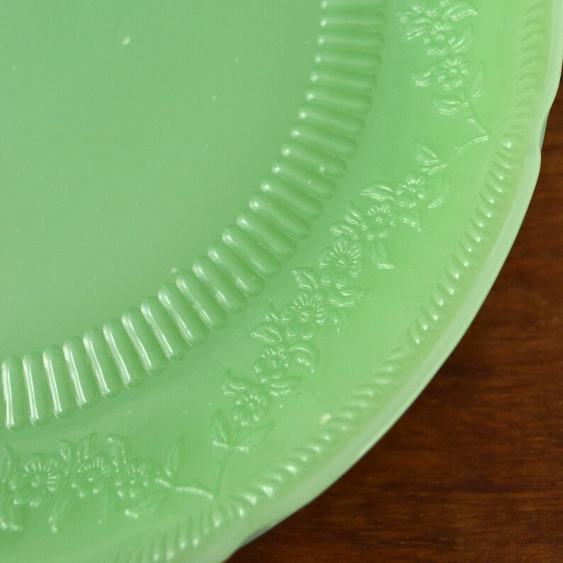 Fire King Jadeite Alice Dinnerware Set Jadite Alice Dinner Etsy