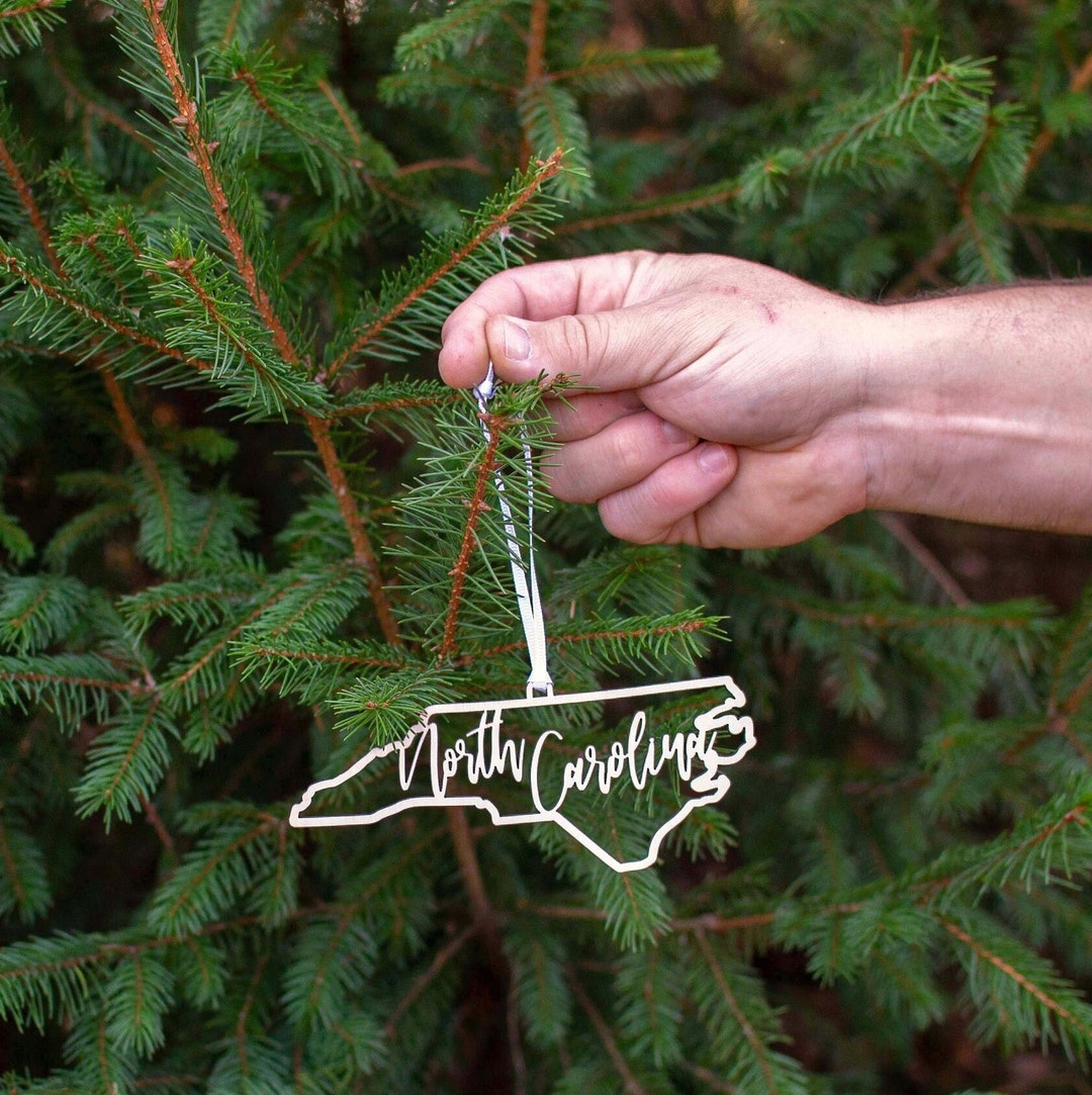 North Carolina Christmas Ornament Gifts NC State Vacation Travel