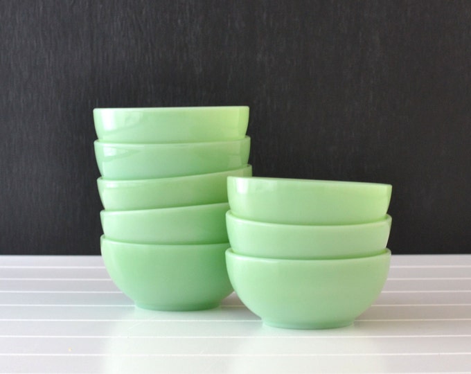 Fire King Jadeite Chili Bowl Jadite Cereal Bowl Anchor Hocking
