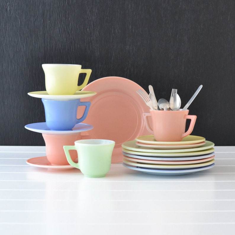 hazel atlas little hostess party set