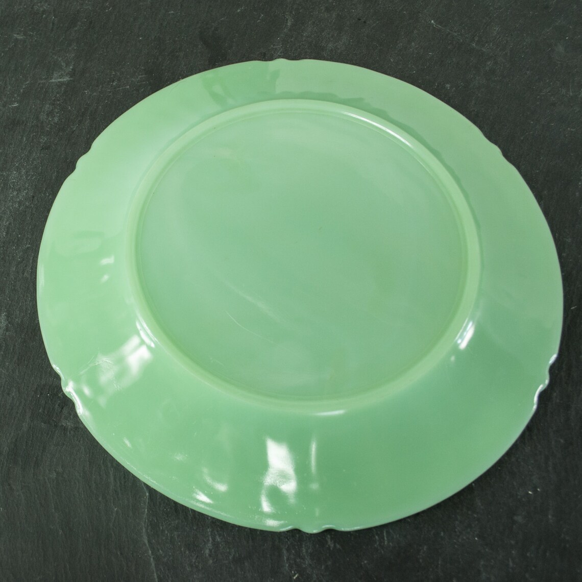 Jadeite Sheaves of Wheat Dinner Plate Fire King Jadite Rare Etsy
