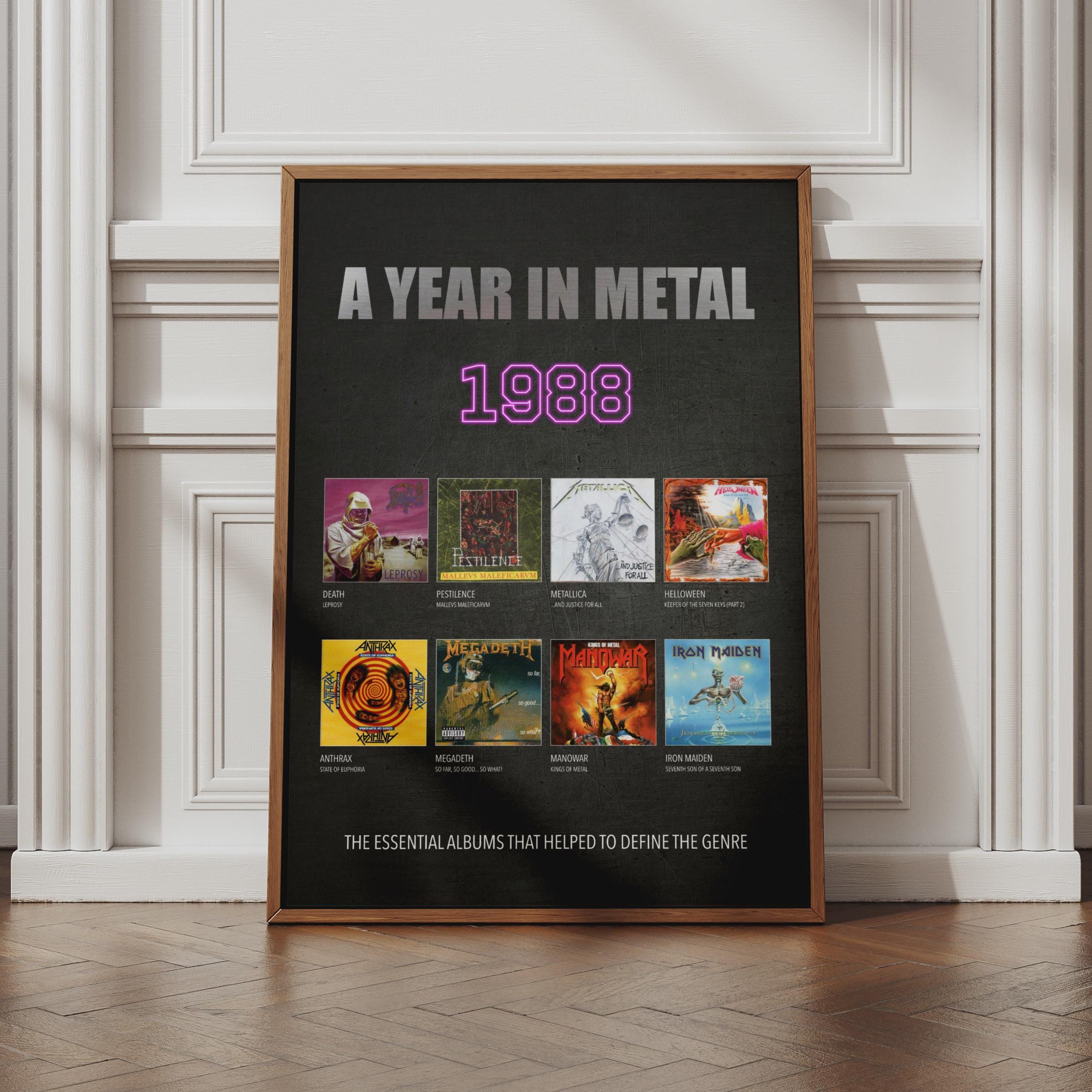 Megadeth Frame - Etsy