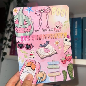 Summerween Inspired Kindle/ Kobo Insert- Thick Photo Paper Insert For Clear Case