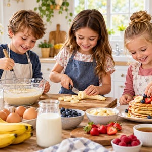 Easy step-by-step recipes for kids