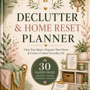 Declutter Planner Printable PDF