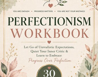 Caderno de exercícios sobre perfeccionismo (PDF para impressão)