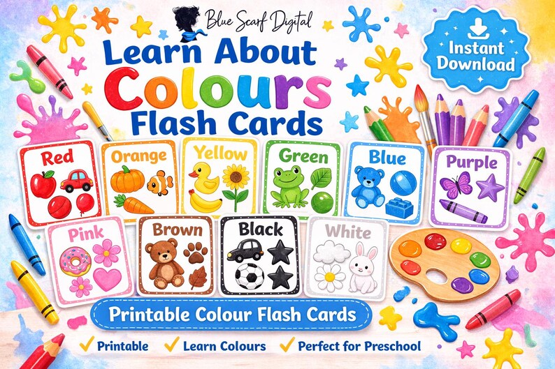 Labeled Flash Cards In Printable Alphabet Flashcards for Kids | A–Z Learning Cards | Preschool ...