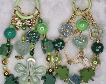St. Patrick Day Keychains and Purse Charms