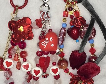 Love Keychains and Purse Charms