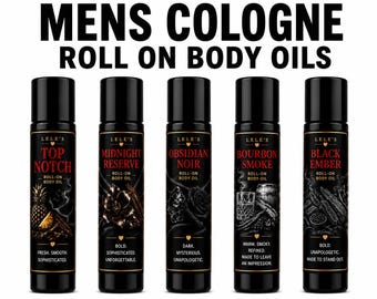 Óleo corporal perfumado roll-on masculino | Óleo de fragrância de longa duração | Óleo de colônia premium