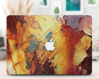 Skin Pour Ordinateur Portable 15 Pouces – Motif Métal Rivets Bleu Et Marron – Vinyle Itsaskin