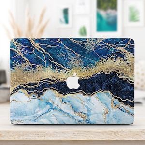 Marmor MacBook Skin, Laptop Aufkleber, personalisierte MacBook Aufkleber Mac Laptop Zubehör Aufkleber für MacBook Air Pro 13 15 Zoll