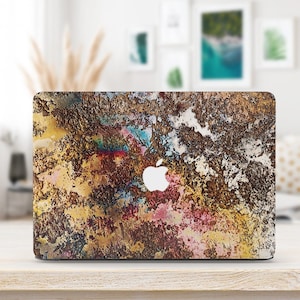 Klassieke metalen stickers MacBook, gepersonaliseerde Mac-accessoires Skin Cover Skin Volledige dekking Laptopskin voor 16 inch Air Pro
