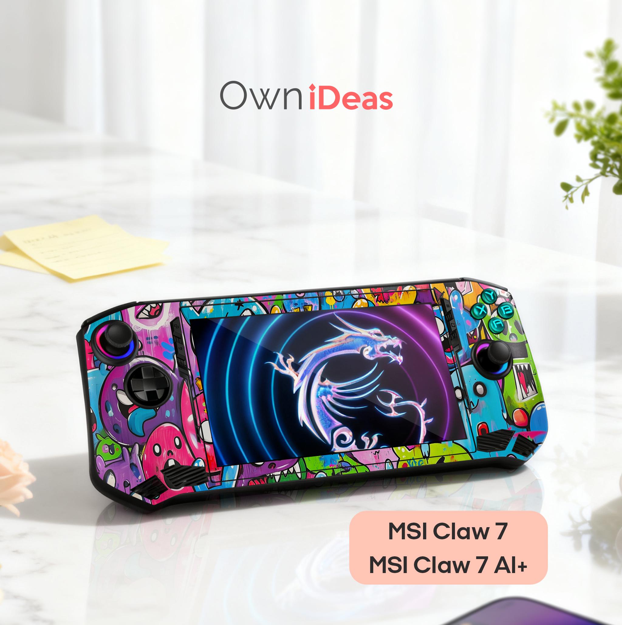 Msi Claw 1M Accessories Colorful Theme Makes Personalized Gift for