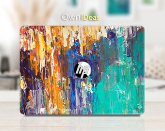 Hp laptop skin 14, abstract oil painting, personalized gift, Fit Spectre, Envy, Pavilion, Victus, Omen, Hp laptop, Zbook, Elite, Probook