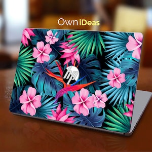 Hp Elitebook Laoptop Skin Green Pink Pattern Personalized Gift Fits Hp Spectre Envy Pavilion Victus Omen Hp Laptop Zbook Elite Probook