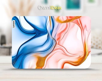 Lenovo Custom Skin Laptop Decal Marble Design Custom Photo Gifts Vinyl Sticker for Yoga Thinkpad Thinkbook Ideapad Slim Legion Series