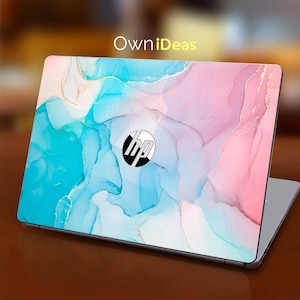 hp probook laptop skin, marble texture personalized gift, Fits HP Spectre, Envy, Pavilion, Victus, Omen, Hp laptop, Zbook, Elite, Probook
