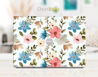 Dell Laptop Skin Protectant Laptop Vivid Flower Pattern Design Custom Decal Distinctive Customization Gift Fits Xps Latitude Inspiron Vostro