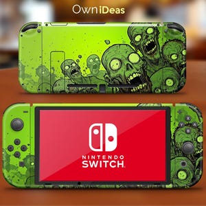 Switch Dock Skin Sticker Decal Zombie Green Tide Design Custom Anime IP Gift for Boyfriend for Nintendo Game Console Dock Oled Dock Console