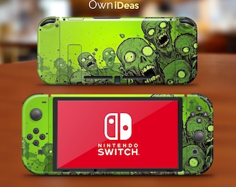 Switch Dock Skin Sticker Decal Zombie Green Tide Design Custom Anime IP Gift for Boyfriend for Nintendo Game Console Dock Oled Dock Console
