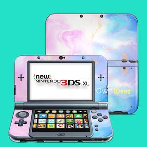 Japanischen Nintendo New 3DS Schutz Zubehör Schöner Schutz Rosa Marmor Design Geburtstagsgeschenk für 3DS XL 2DS XL 3DS New 3DS DSI xL